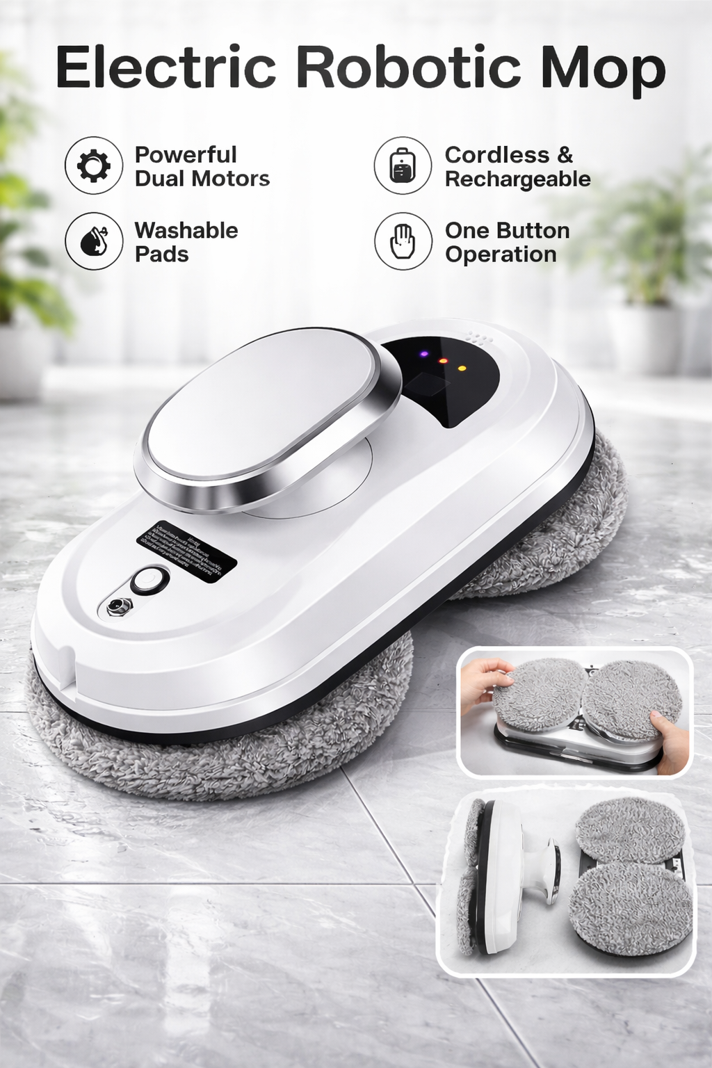 🤖 Smart Window Cleaning Robot 🤖 Automatic • Remote Control • High-Rise Safe