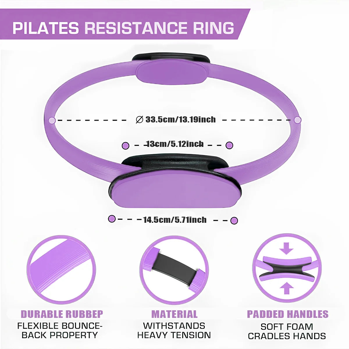 💪 5-Piece Pilates Set 💪 Full Body • Stretch & Tone • Easy Training