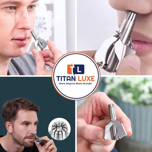 ✂️ Painless Ear & Nose Trimmer ✂️ Waterproof • Stainless Steel • Easy Clean
