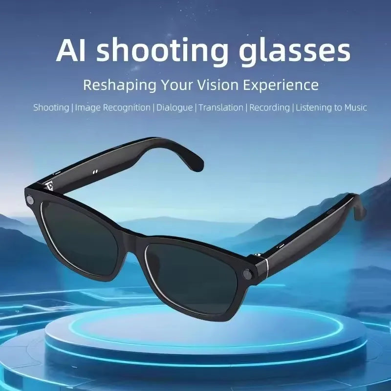 😎 AI Smart Glasses 2026 😎 4K Camera • Bluetooth Calls • Music On-the-Go