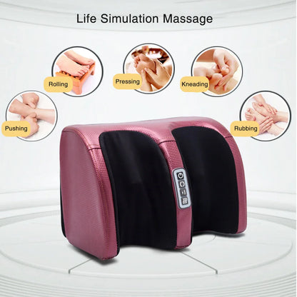 🔥 Electric Foot Massager 🔥 Heat Therapy • Shiatsu Kneading • Deep Relaxation