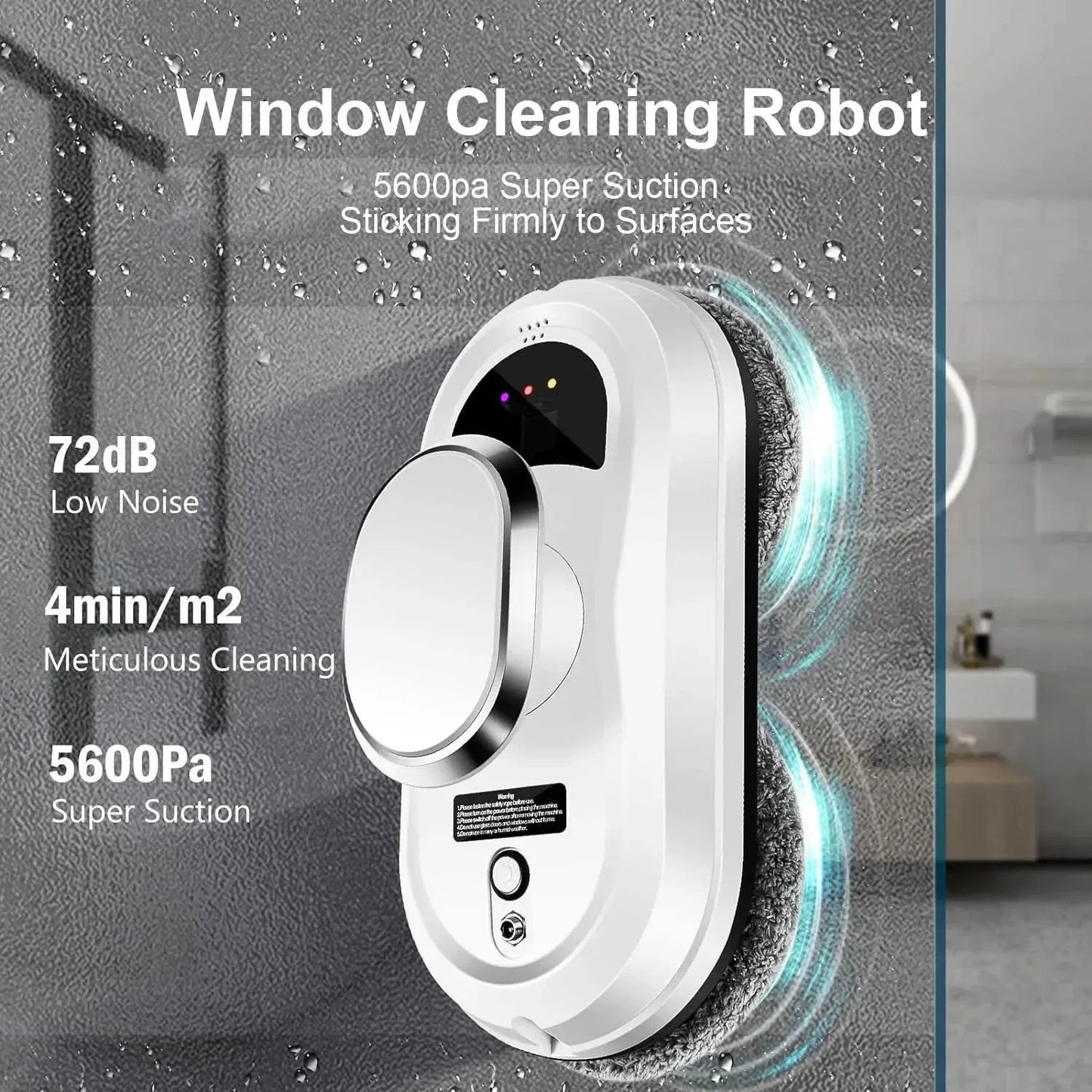 🤖 Smart Window Cleaning Robot 🤖 Automatic • Remote Control • High-Rise Safe
