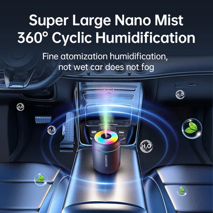 💧 Mini USB Air Humidifier 💧 Aroma Diffuser • LED Light • Touch Control