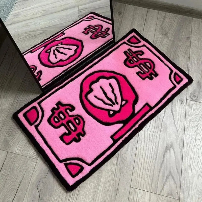 🪙 Decorative Coin Pattern Carpet 🪙 Modern Design • Non-Slip • Fade Resistant