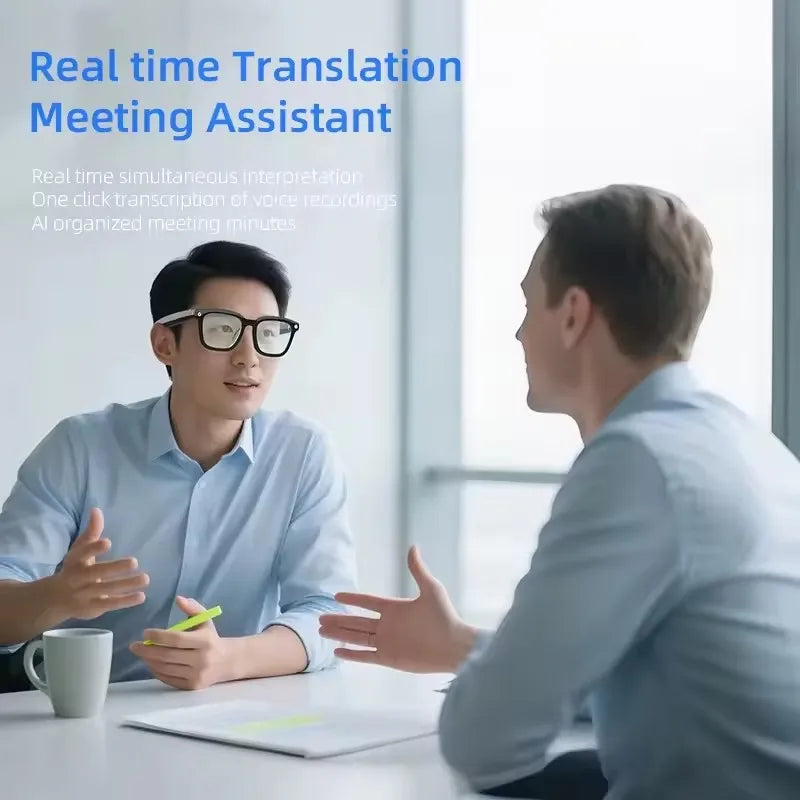 😎 AI Smart Glasses 2026 😎 4K Camera • Bluetooth Calls • Music On-the-Go