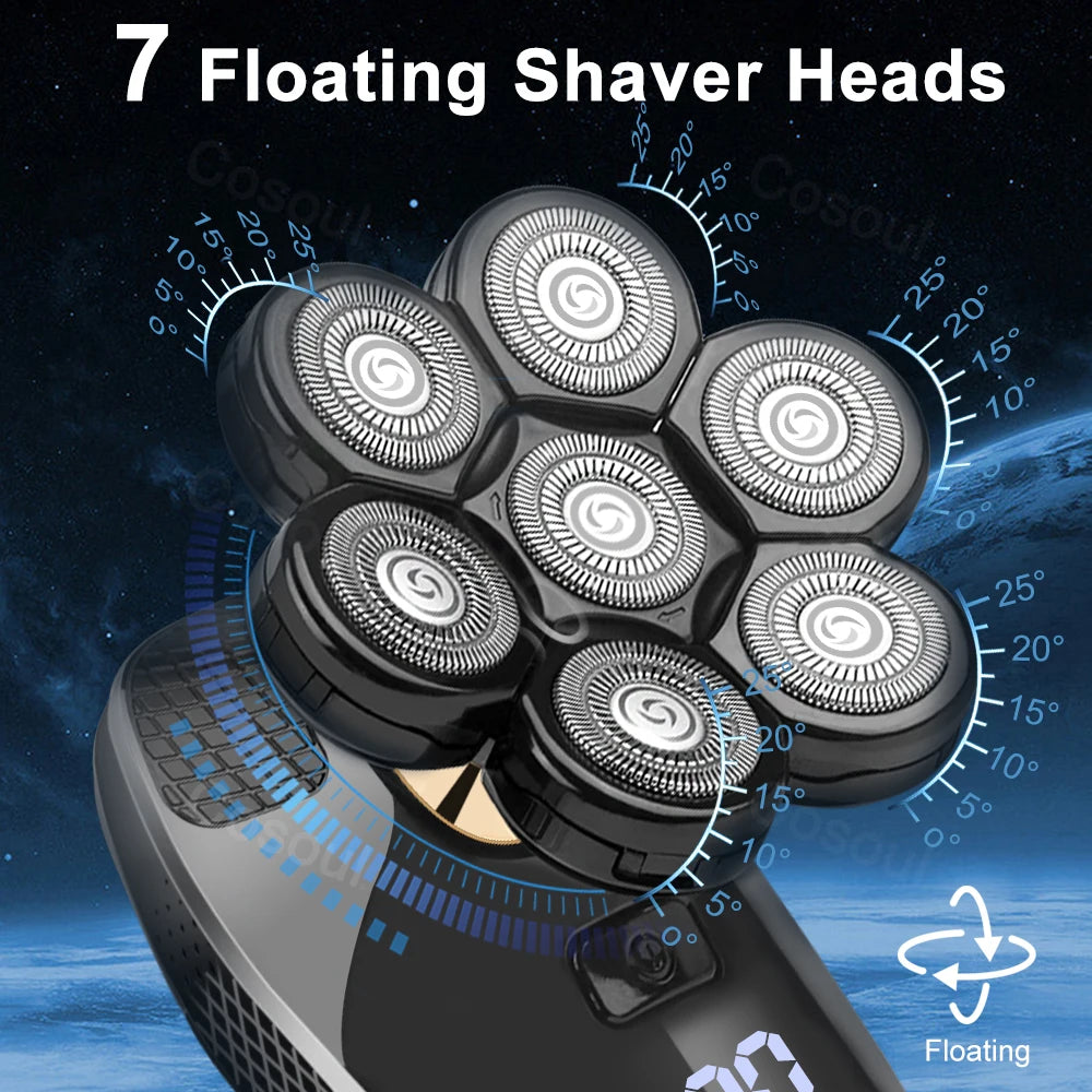 ⚡ Electric Shaver for Men ⚡ Powerful • Wet & Dry • Smooth Finish