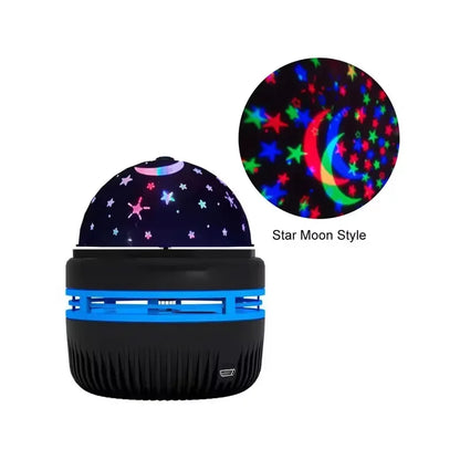 🌌 USB Starry Sky Projector Lamp 🌌 Moon • Stars • Atmosphere Light
