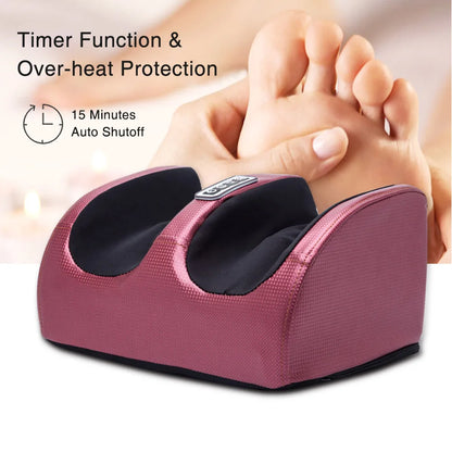 🔥 Electric Foot Massager 🔥 Heat Therapy • Shiatsu Kneading • Deep Relaxation