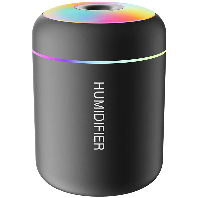 💧 Mini USB Air Humidifier 💧 Aroma Diffuser • LED Light • Touch Control