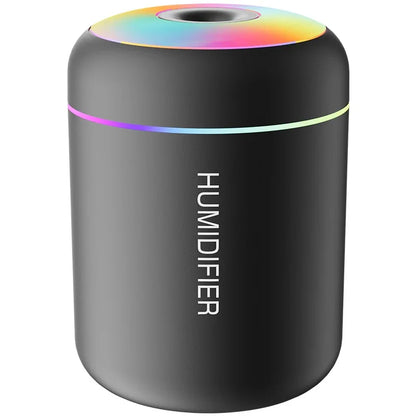 💧 Mini USB Air Humidifier 💧 Aroma Diffuser • LED Light • Touch Control