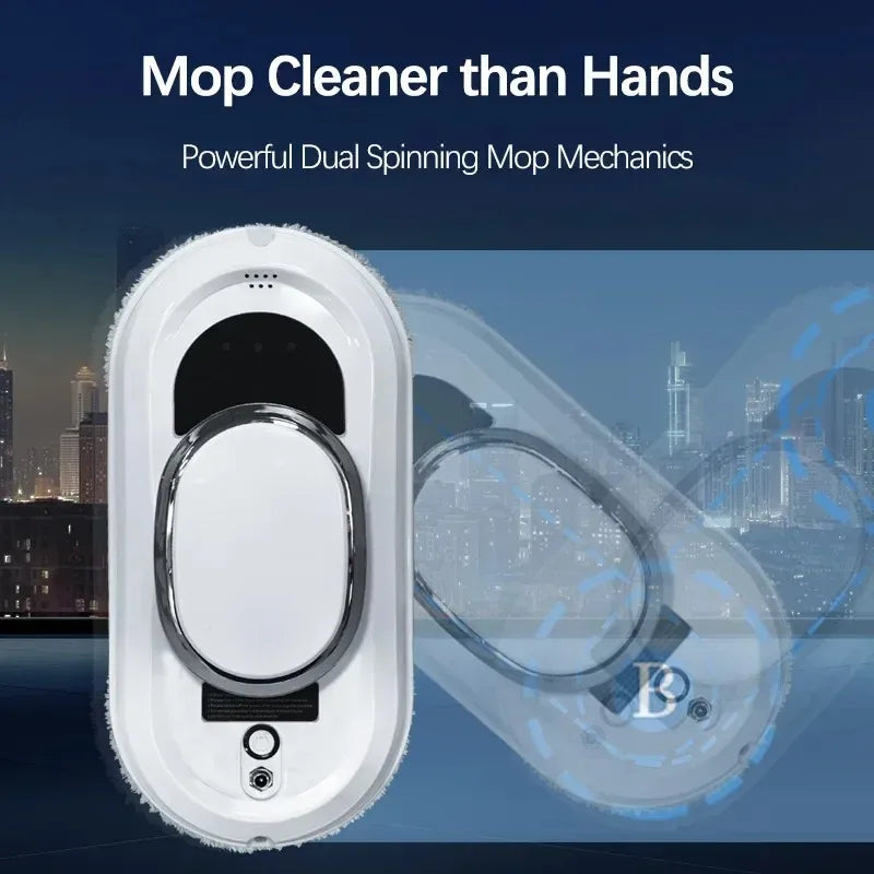 🤖 Smart Window Cleaning Robot 🤖 Automatic • Remote Control • High-Rise Safe